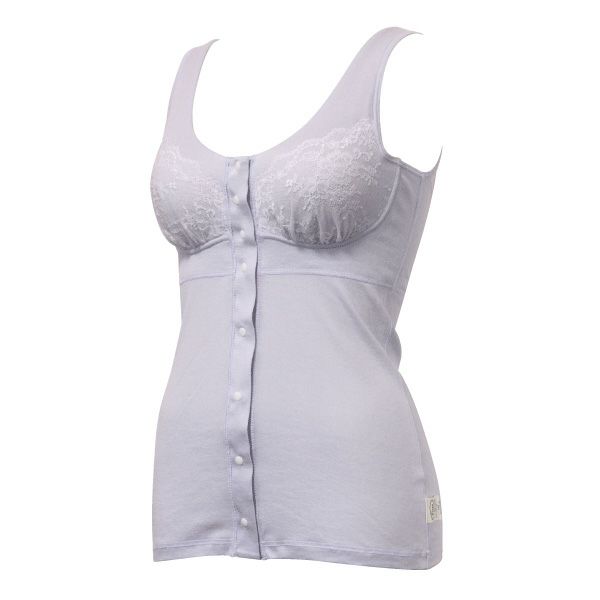 シンプルレーシー前開きカップ付タンクトップ【84088】 | Fleep