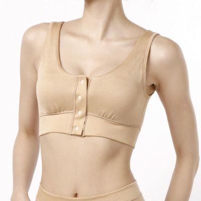 Fleep前開きブラ Mサイズ ブラジャー 2枚セット 81052moderu2024aw.jpg