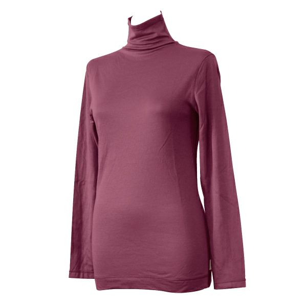 新品タグ付き　プリーツプリーズ　ボトルネック　長袖シャツ　トップス 裏側フリースボトルネックトップス(静電気防止) 通販【ニッセン】