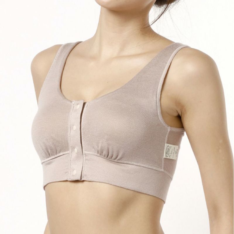 Fleep前開きブラ Mサイズ ブラジャー 2枚セット サマー前開きブラ【84106】 | Fleep/フリープ通販―綿の女性下着